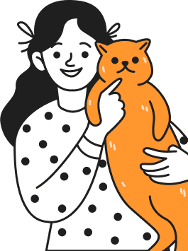 Person holding pet